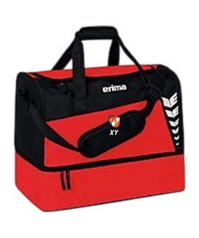 Erima Six Wings Sporttasche mit Bodenfach Gr.S Rot