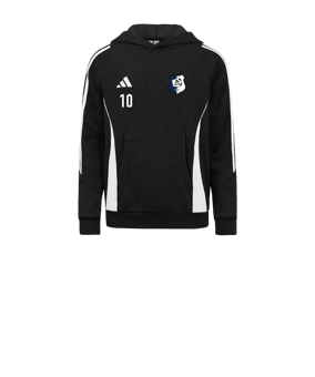 adidas Tiro 24 Hoody Schwarz Weiss