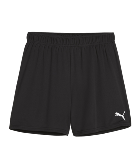 PUMA teamGOAL Short Damen Schwarz Weiss F03 - schwarz