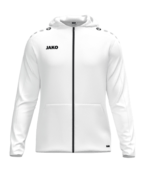 JAKO One Kapuzenjacke Damen Weiß F0 - weiss