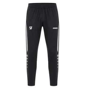 JAKO Power Polyesterhose Schwarz Weiss F802