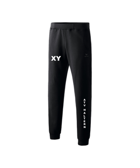 Erima Sweatpant mit Bündchen Schwarz