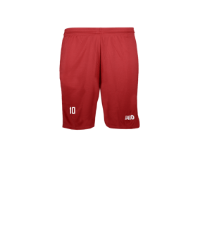 JAKO Manchester 2.0 Short ohne Innenslip Rot F01
