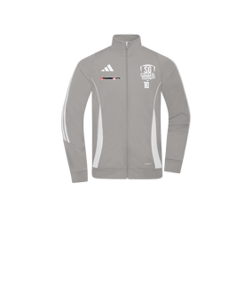 adidas Tiro 24 Trainingsjacke Kids Grau Weiss