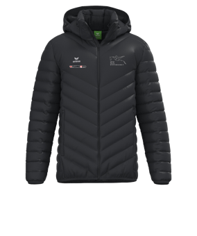 Erima CMPT Puffer Jacke Schwarz