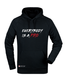 11ts Academy Hoody Pro Schwarz - schwarz