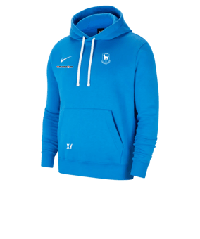 Nike Park 20 Fleece Hoody Blau Weiss F463