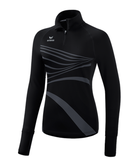 Erima Racing Longsleeve Damen Schwarz - schwarz