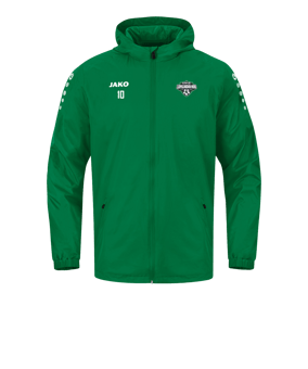 JAKO Team 2.0 Allwetterjacke Grün F200