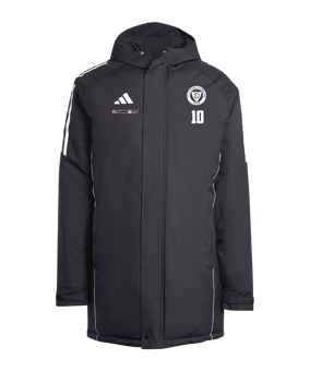 adidas Tiro 24 Winterjacke Schwarz Weiss