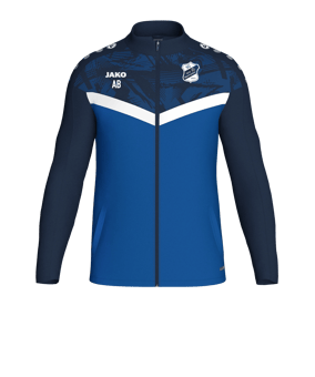 JAKO Iconic Polyesterjacke Kids Blau F403