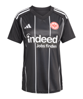adidas Eintracht Frankfurt Trikot 4th 2025/2026 Damen Schwarz - schwarz