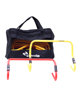 Cawila Flex-Hürden & Tasche 10er Set Gelb - gelb