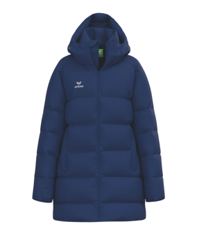 Erima Premia Parka Winterjacke Damen Blau - blau