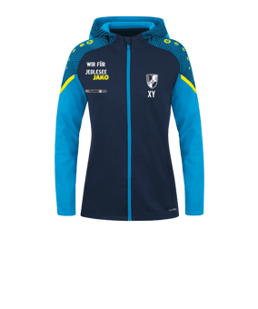 JAKO Performance Kapuzenjacke Blau F908
