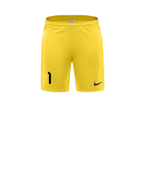 Nike Park III Short Gelb F719