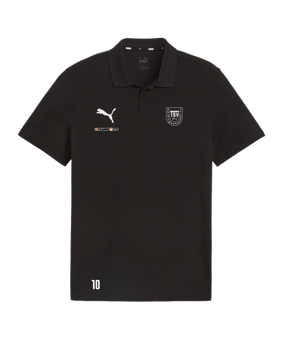 PUMA teamGOAL Casuals Poloshirt Schwarz F03