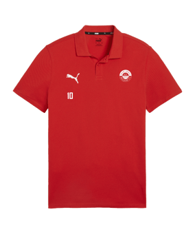PUMA teamGOAL Casuals Poloshirt Rot F01