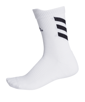 adidas Alphaskin Low Cushion calze bianco - bianco
