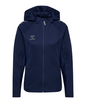 Hummel Cima 2.0 Kapuzenjacke Damen Blau F7026 - blau