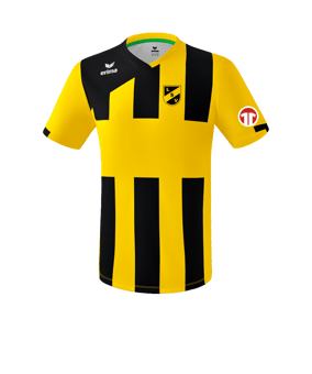 Erima Siena 3.0 Trikot kurzarm Gelb Schwarz
