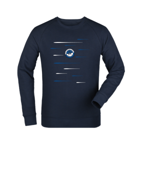 Merch Roller Sweatshirt French Navy | #lines