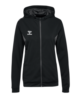 Hummel AUTHENTIC PL Kapuzenjacke Damen Schwarz F2001 - schwarz