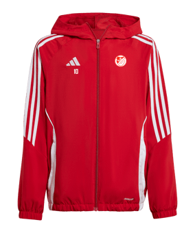 adidas Tiro 24 Windbreaker Kids Rot Weiss