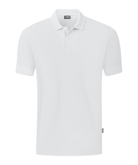 JAKO Organic Poloshirt Weiss F000 - weiss
