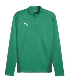 PUMA teamGOAL Training 1/4 Zip Sweatshirt Grün F05 - gruen