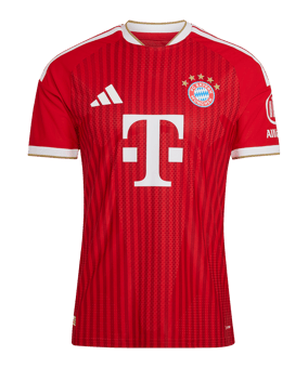 adidas FC Bayern München Authentic Trikot Home 2026/2027 Rot - rot