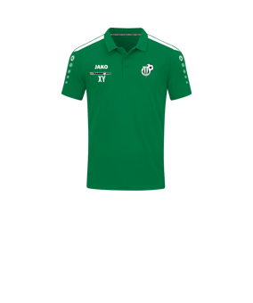 JAKO Power Poloshirt Kids Grün Weiss F200