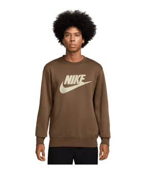 Nike Club Sweatshirt Braun F235 - braun