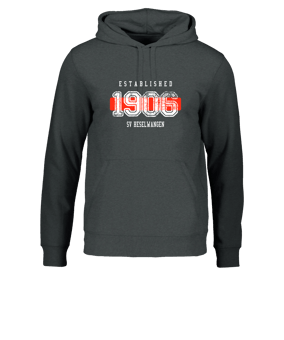 Merch Drummer 2.0 Hoody Dark Heather Grey | #established