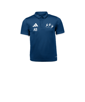 adidas Entrada 26 Polo Kids Dunkelblau