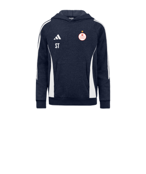 adidas Tiro 24 Hoody Kids Blau Weiss