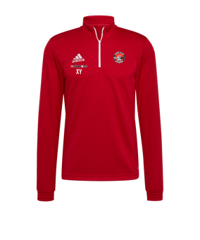 adidas Entrada 22 HalfZip Sweatshirt Rot