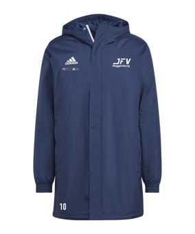 adidas Entrada 22 Stadium Jacke Blau