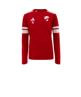 adidas Squadra 25 Trikot Langarm Kids Rot