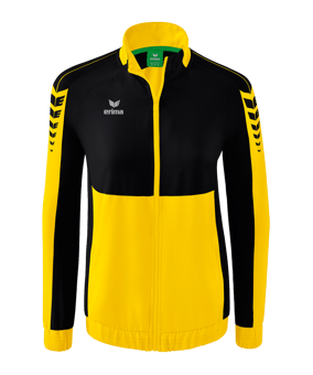 Erima Six Wings Präsentationsjacke Damen Gelb - gelb