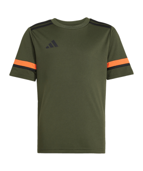 adidas Squadra 25 Trikot Kids Grün Orange - gruen