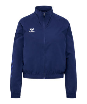 Hummel TRAVEL Trainingsjacke Damen Blau F7026 - blau