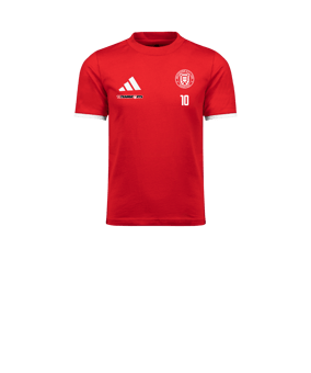 adidas Entrada 26 Trainingsshirt Kids Rot
