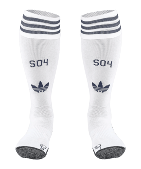 adidas Originals FC Schalke 04 Calze da calcio Away 2026/2027 Bianco - bianco