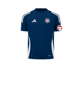 adidas Tiro 24 Trikot Kids Blau Weiss