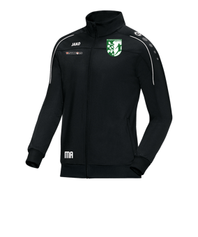 JAKO Classico Polyesterjacke Schwarz Weiss F08