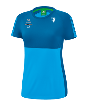 Erima Six Wings T-Shirt Damen Hellblau Türkis