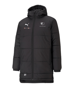 PUMA Bench Jacke Schwarz Weiss F03
