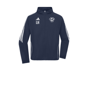 adidas Tiro 24 Windbreaker Kids Blau Weiss