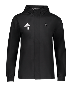 adidas Entrada 22 Allwetterjacke Schwarz
